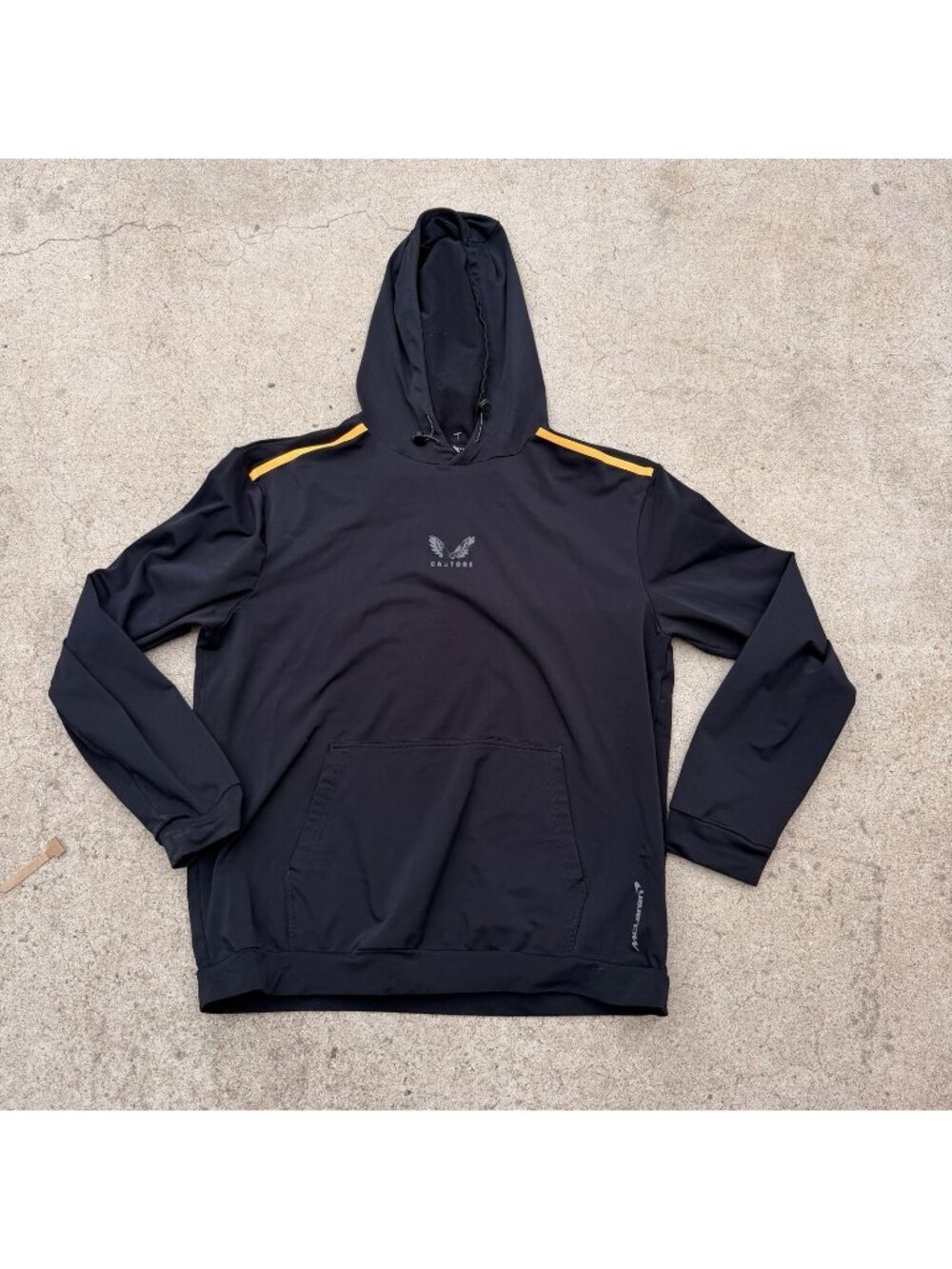 Castore McLaren Hoodie Mens XL  Black F1 Racing Team Sweatshirt Pullover